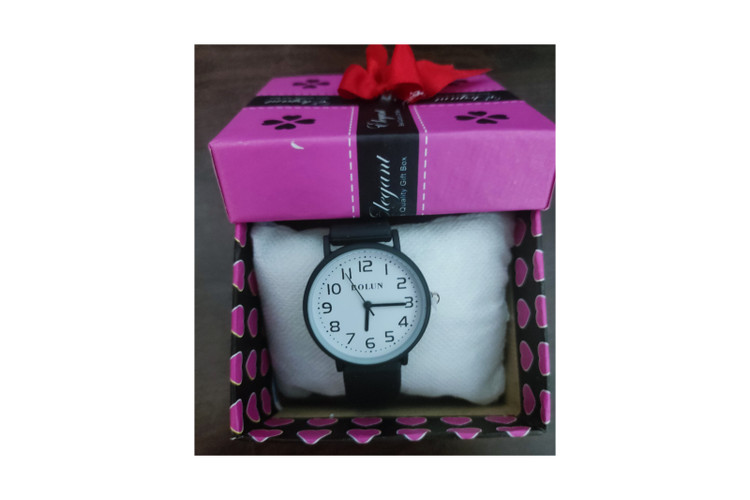 ساعت بولون مشکی