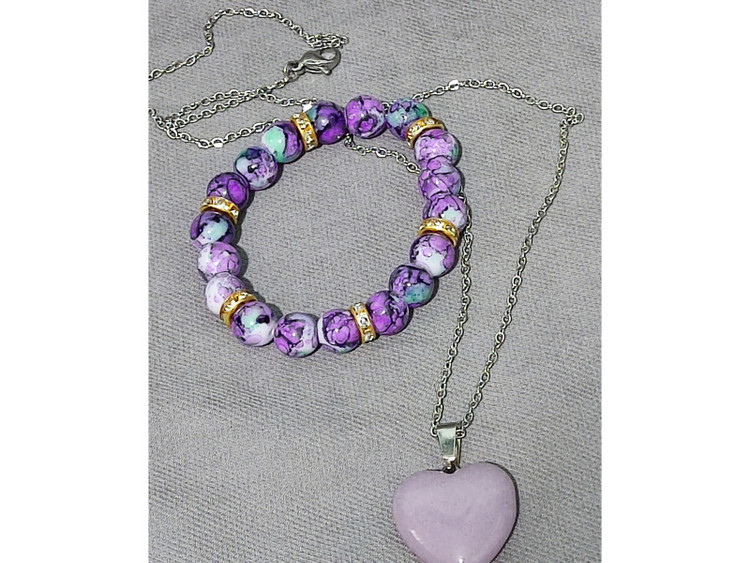 گردنبند سنگی دستبند سنگی