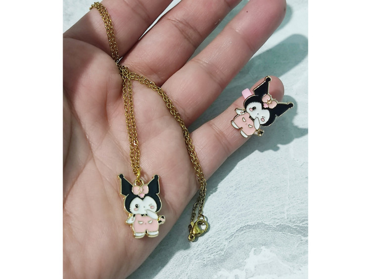 خرید آنلاین گردنبند و انگشتر کرومی